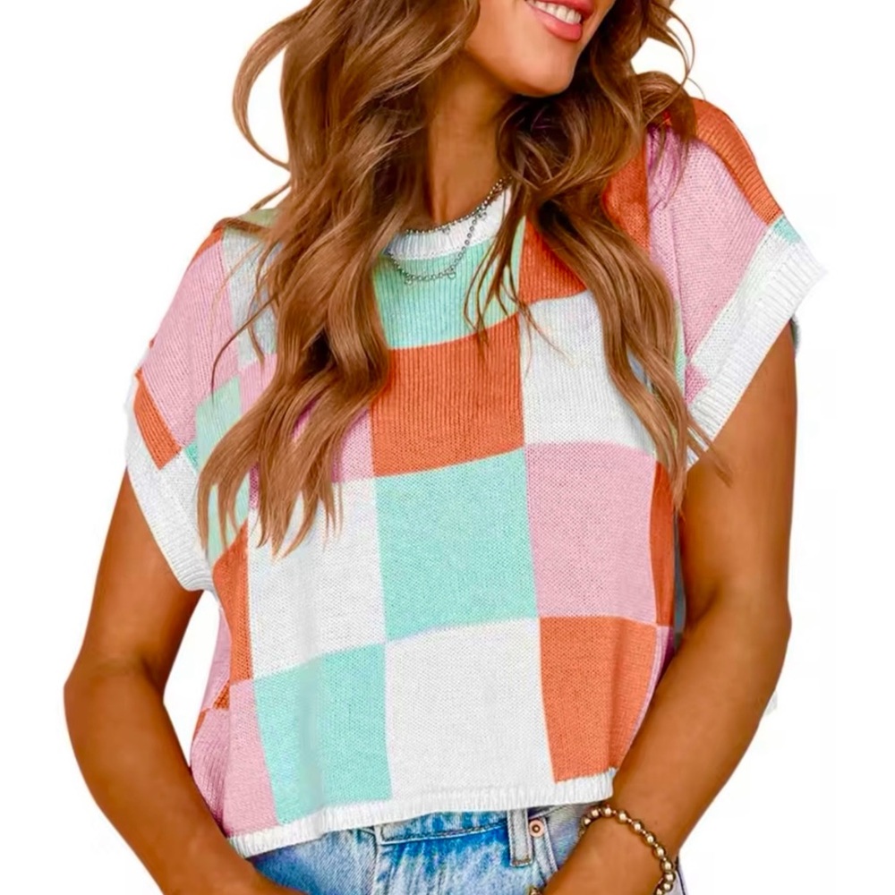 🆕 Color Block Fashion Tee